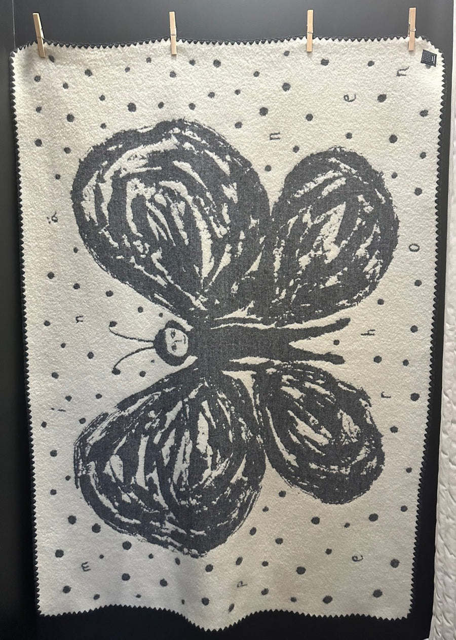 MINA PERHONEN - ENKELI BLANKET in GREY