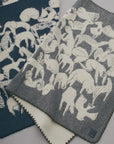 MINA PERHONEN - LIFE PUZZLE Blanket in Grey