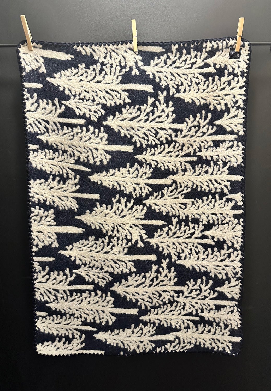 MINA PERHONEN - METSA Blanket in Navy