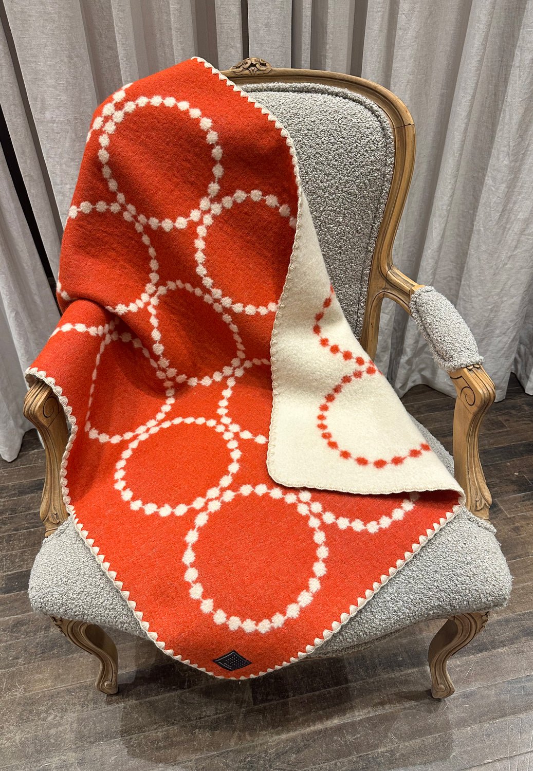 MINA PERHONEN - TAMBOURINE Blanket in Red