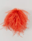 INDRESS - Feather Brooch/Headpiece in Orange