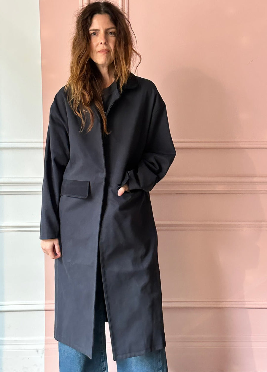 Les Prairies de Paris - Coat Hadrian in Marine