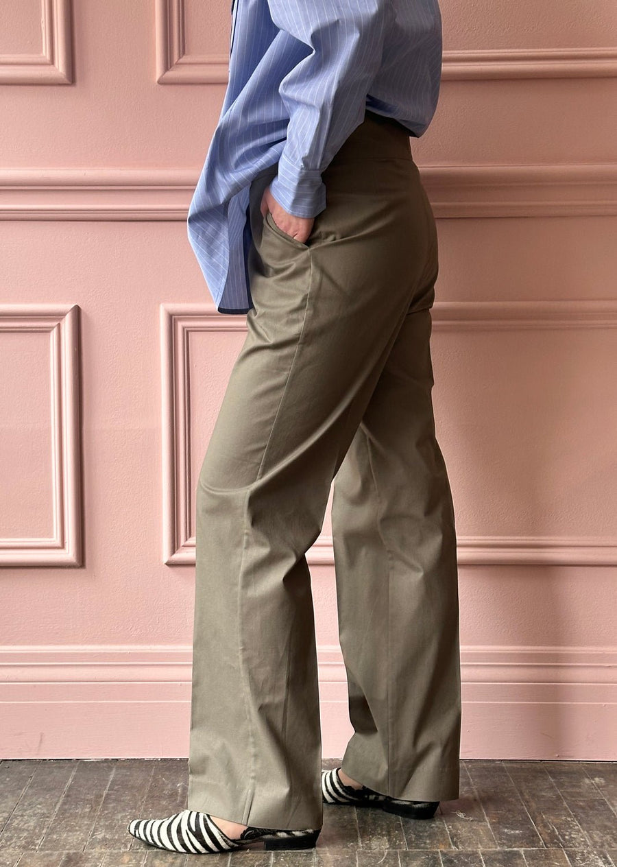 LES PRAIRIES DE PARIS - Gaucho Pant in Khaki
