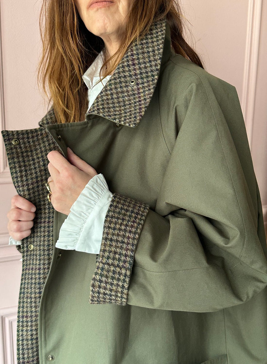 Les Prairies de Paris - Coat British in Khaki