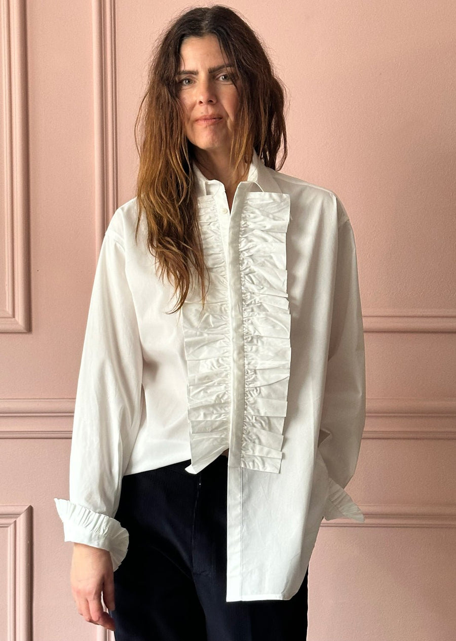 LES PRAIRIES DE PARIS - Chemise Serge in White