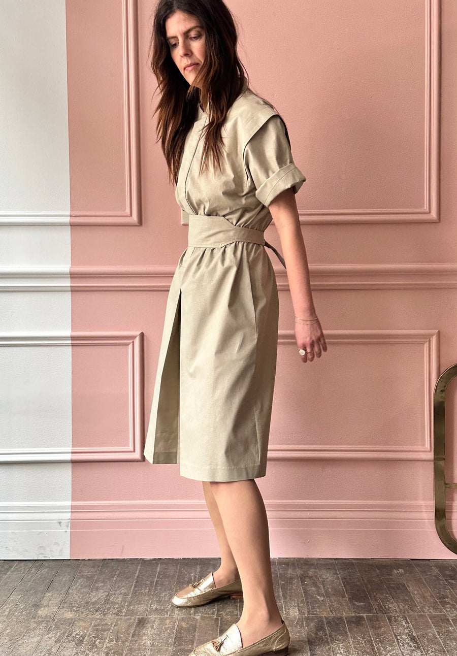 LES PRAIRIES DE PARIS - Robe Jackot in Khaki