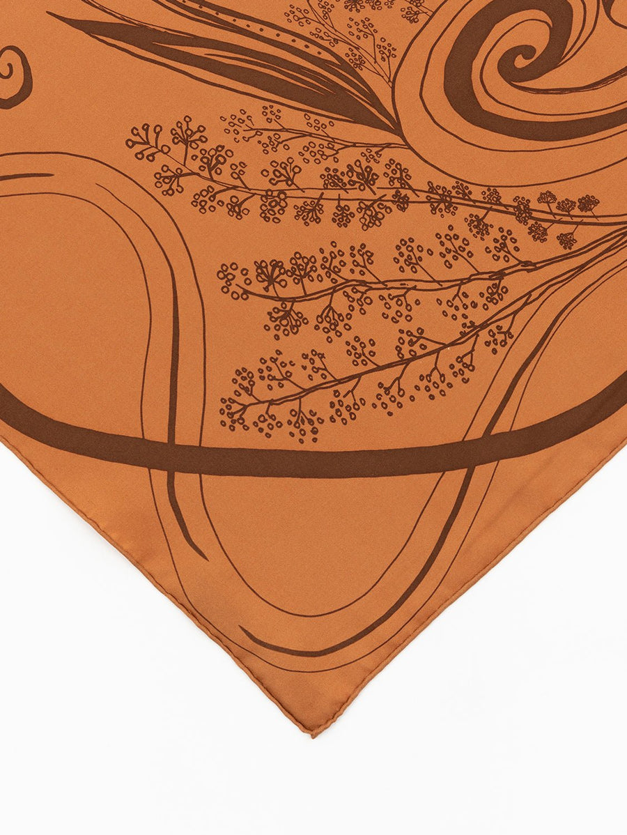 MANIPURI - Pinot Bubble 88 Scarf in Camel