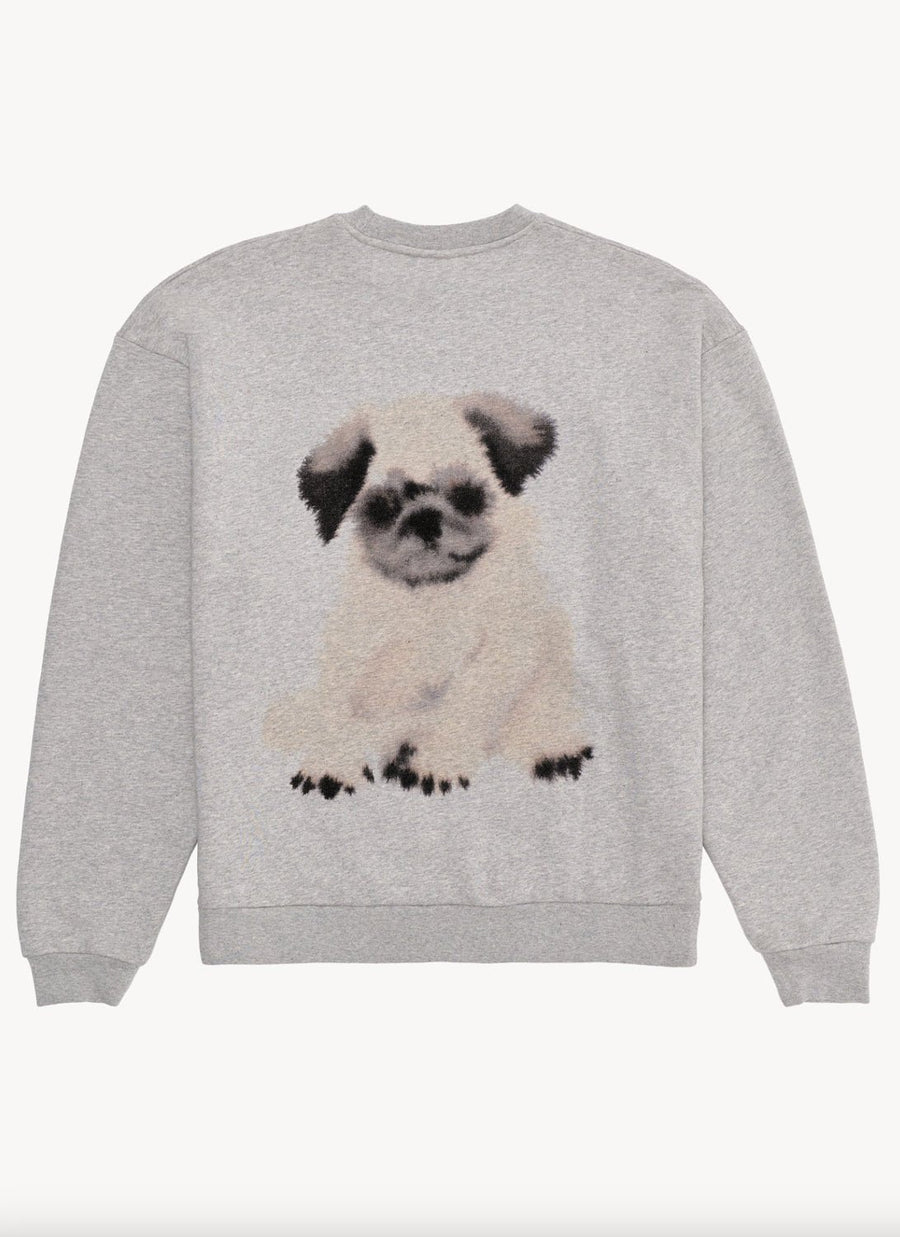 W.I.L.D. A.N.I.M.A.L.S. - Pug Sweatshirt in Grey