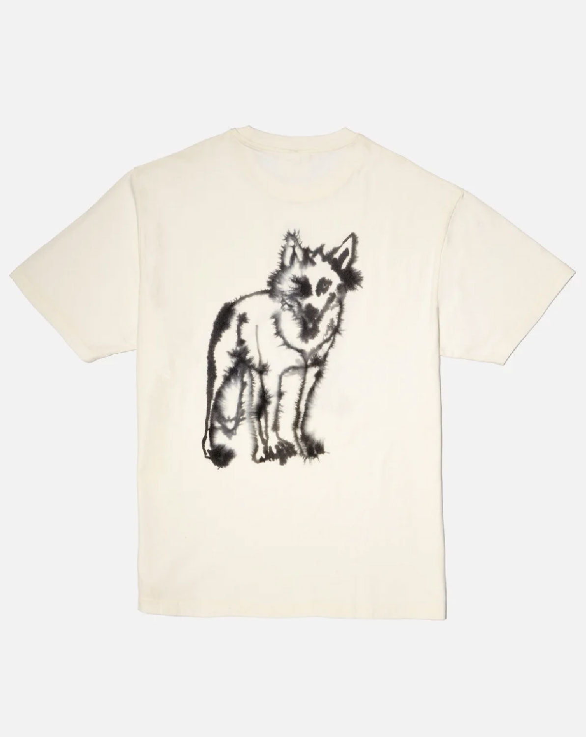 W.I.L.D. A.N.I.M.A.L.S. - Rabbit,Wolf T-shirt in Cream