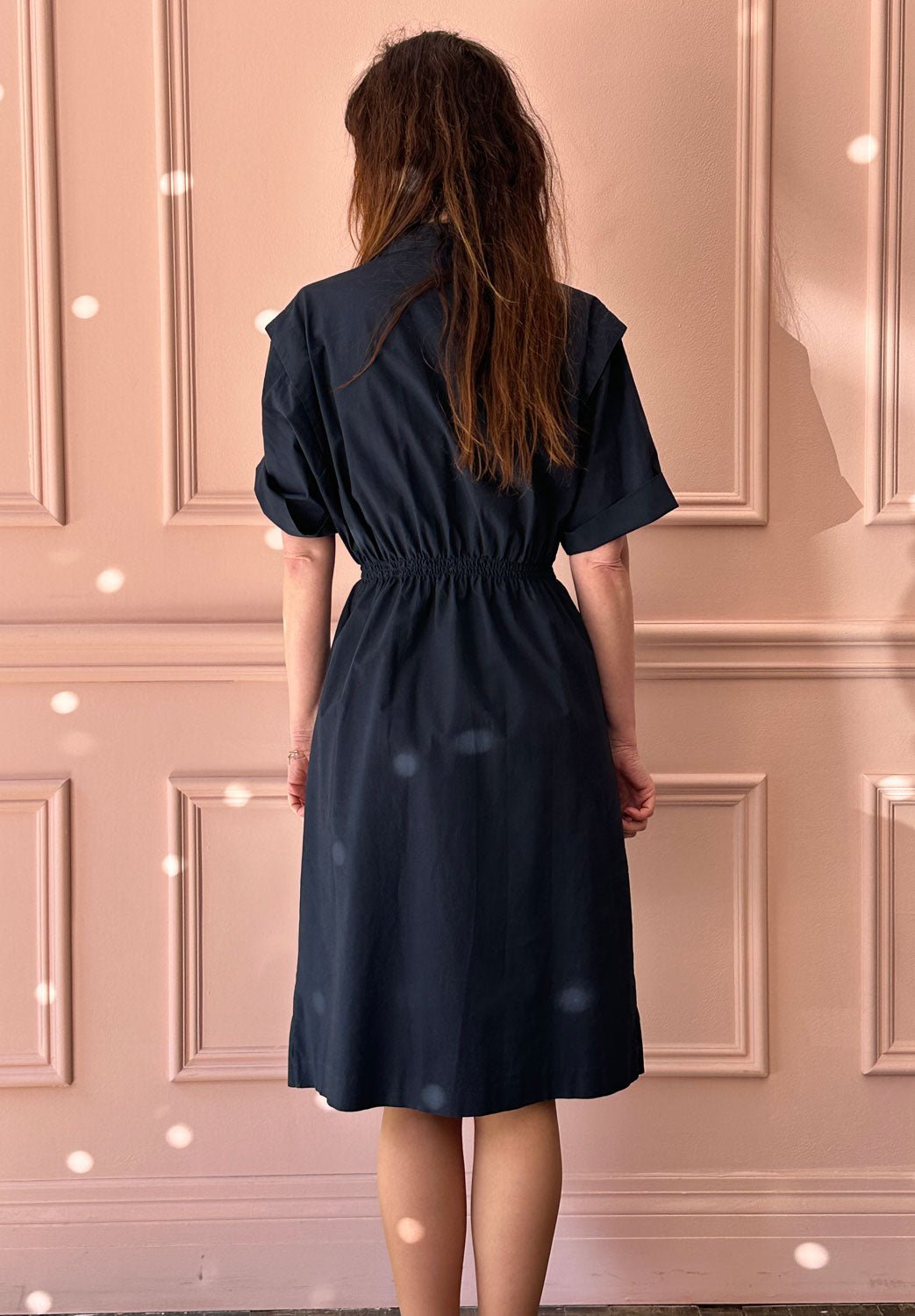 LES PRAIRIES DE PARIS - Robe Jackot in Marine
