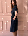 LES PRAIRIES DE PARIS - Robe Jackot in Marine
