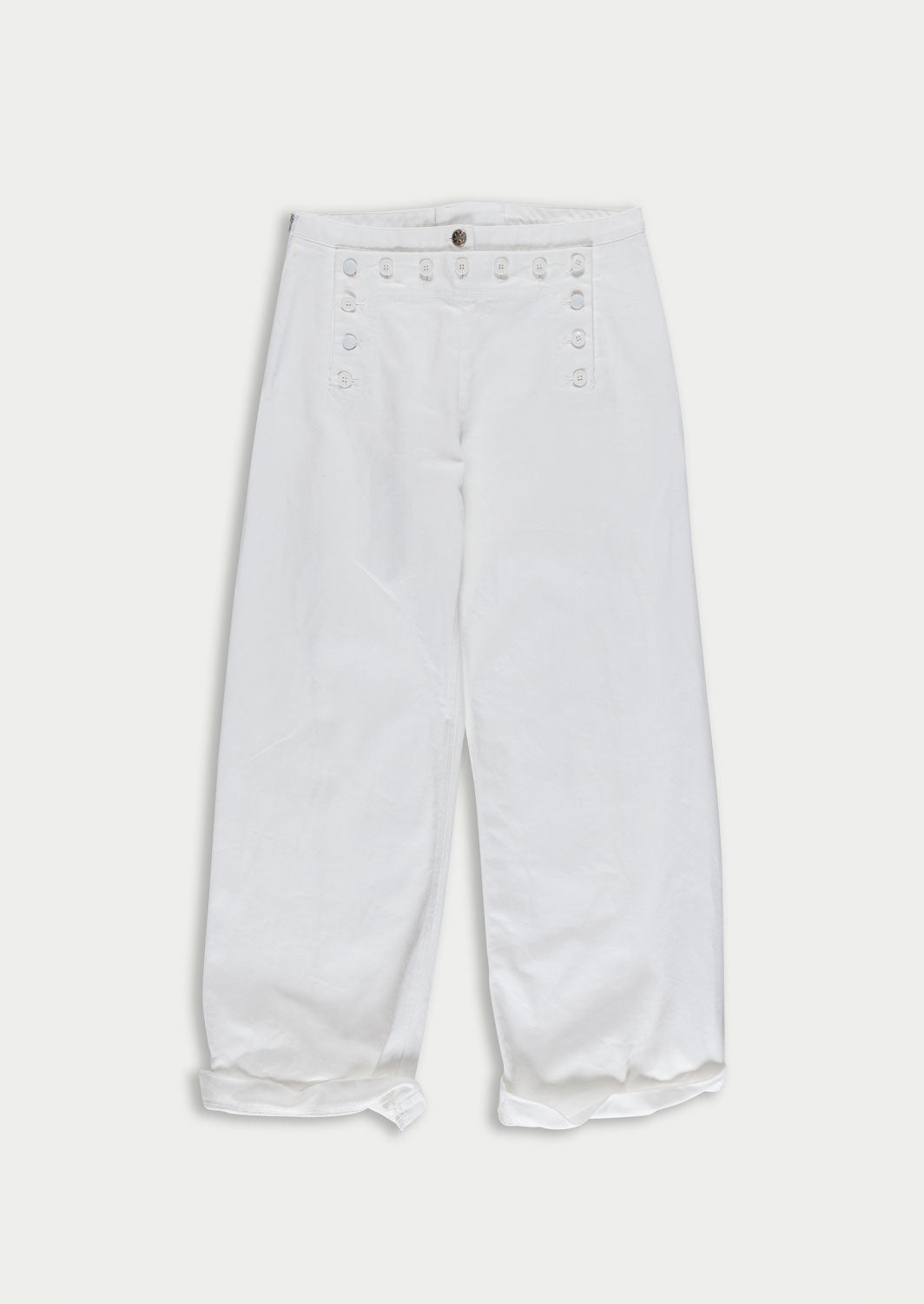 LA FETICHE - SAILOR PANT in WHITE