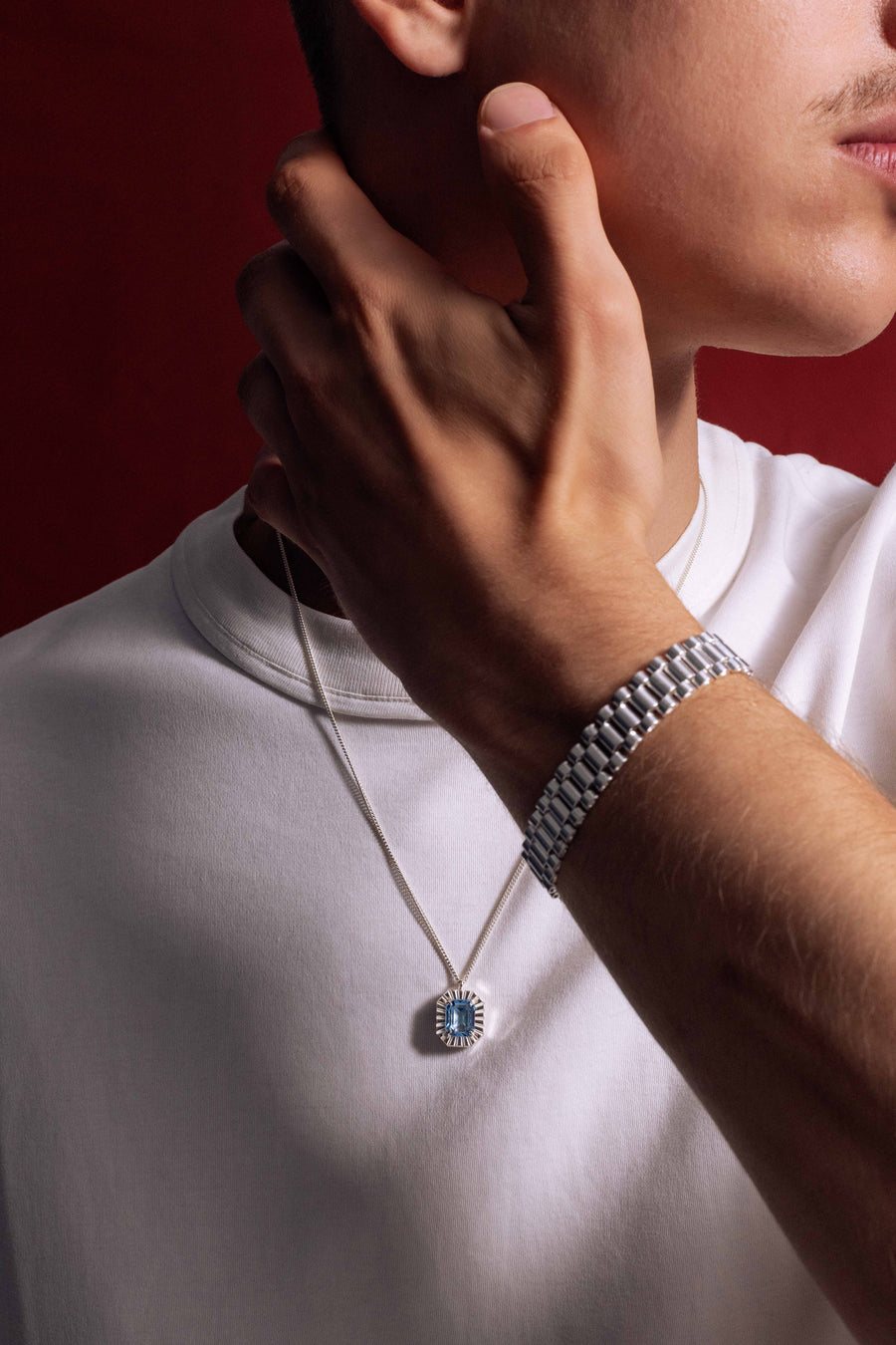 Wouters & Hendrix - Watch Chain Bracelet in Sterling Silver