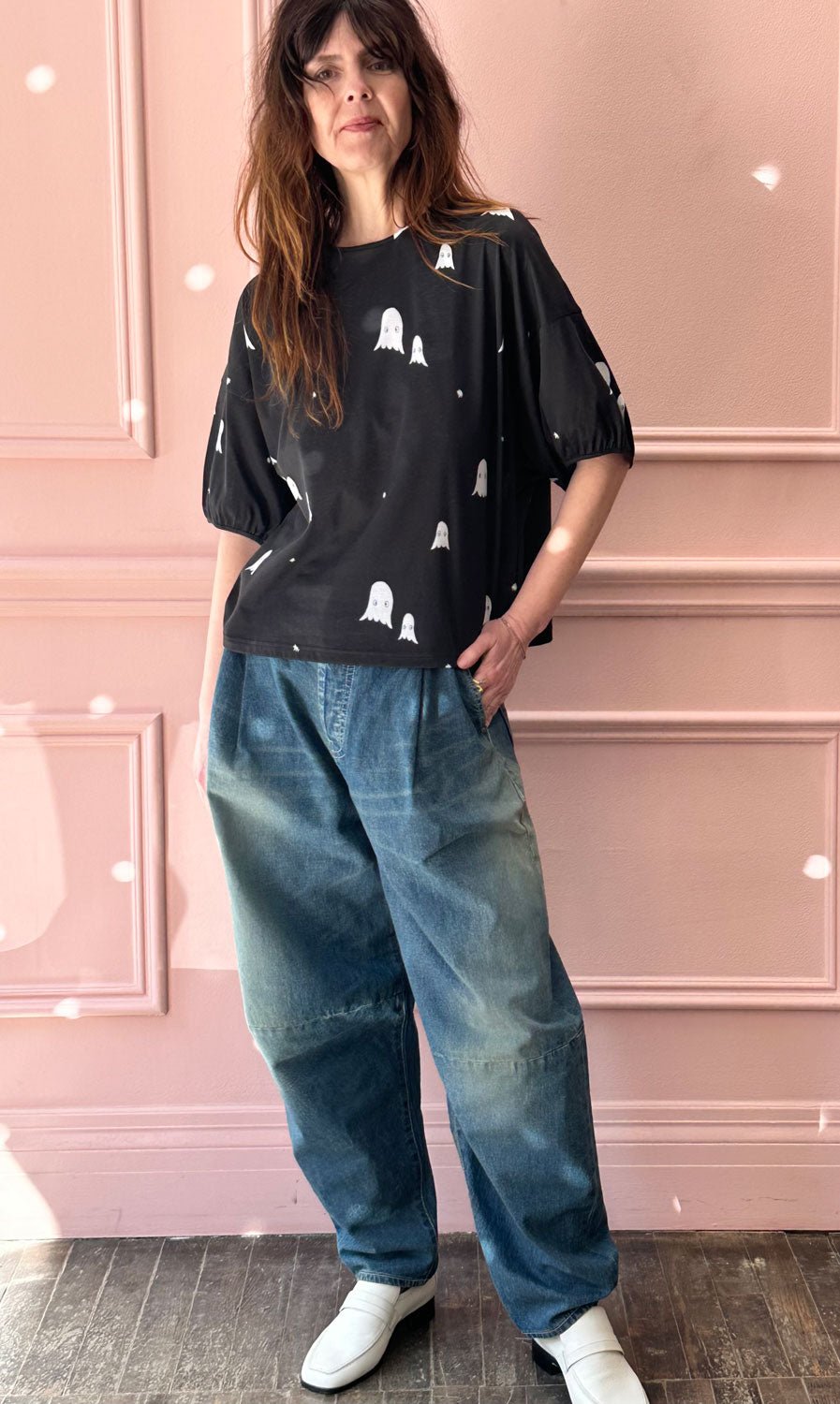 MINA PERHONEN - Troll T-shirt in Black