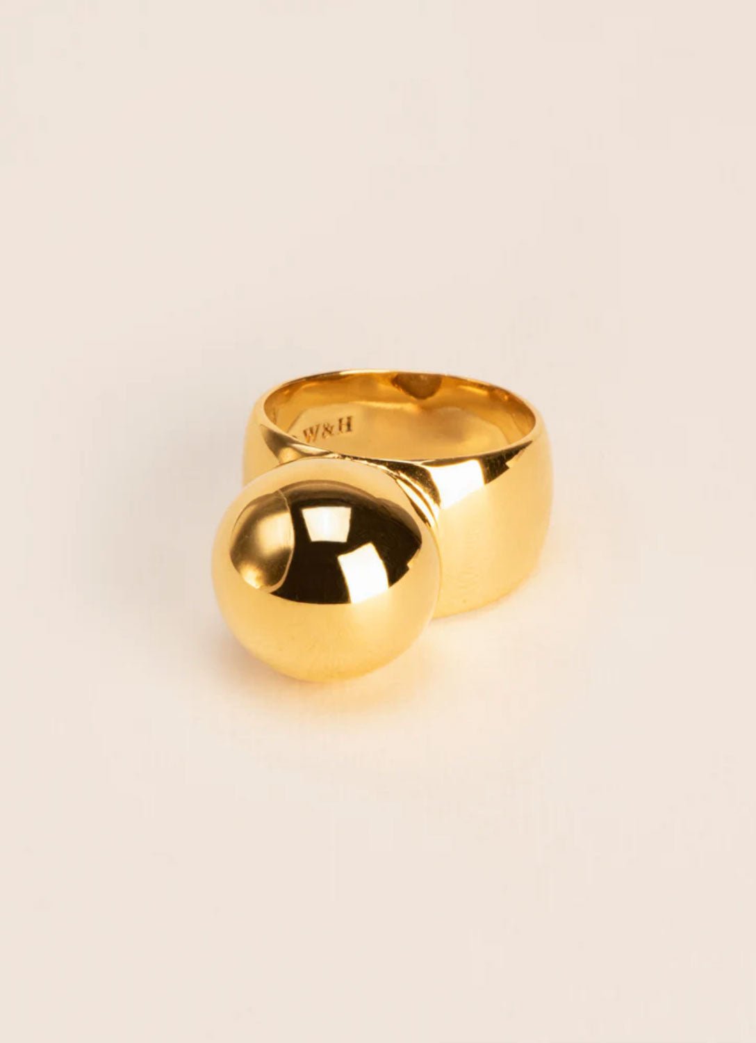 Wouters & Hendrix - Ball Ring in Gold