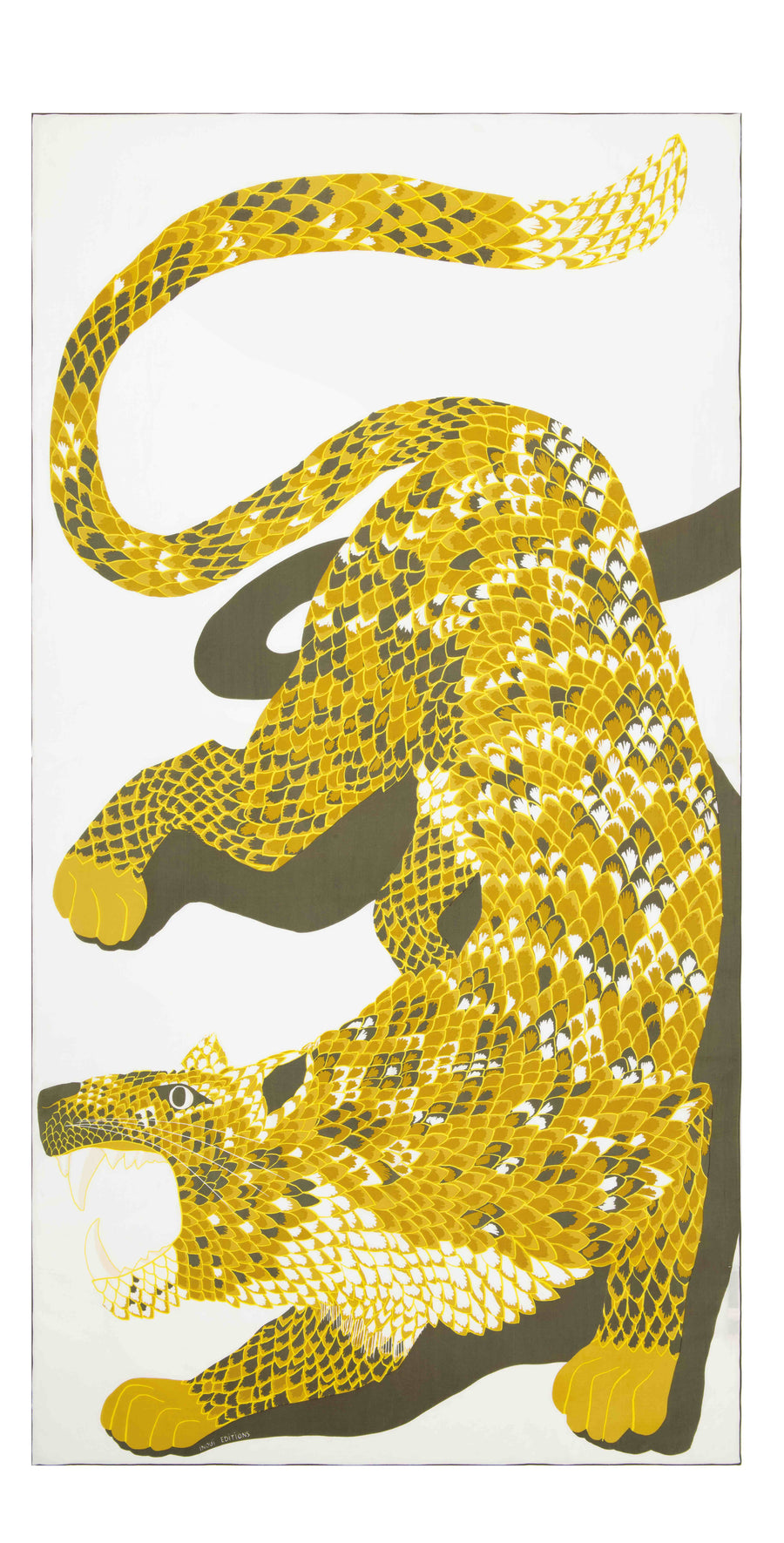 INOUI EDITIONS - 100 Neofelis Scarf in White
