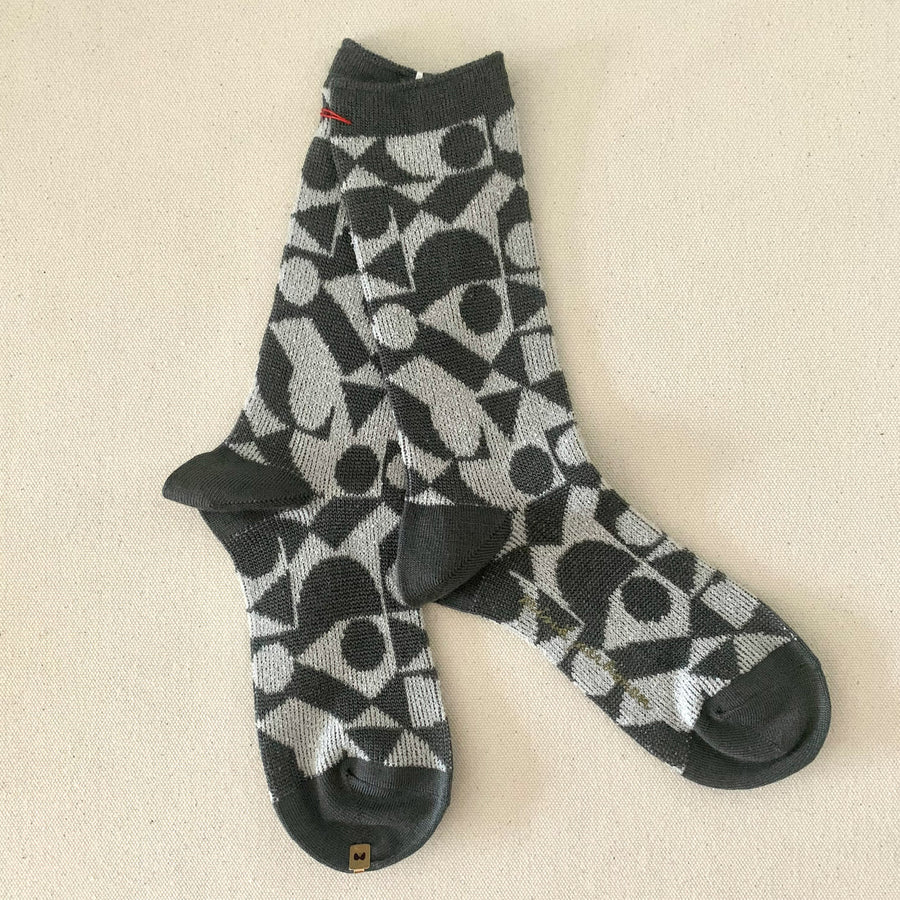 Mina Perhonen - Water Sound Socks in Grey