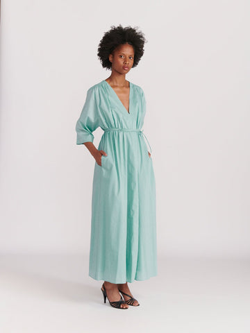 INDRESS - Litchi Dress in Almond