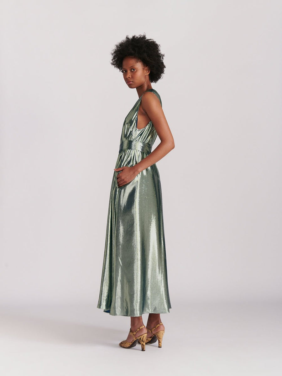 INDRESS - Mango Dress in White Gold