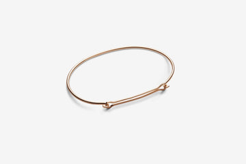 HELENA ROHNER - Fine bracelet with link in gold